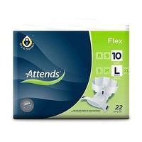 Attends Flex 10 Large - 22 slips