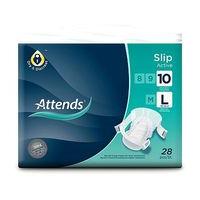 Attends Slip Active 10 Large - 28 slips