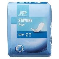 Boots Pharmaceuticals Staydry Extra Pads - 10 Pads