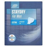 Boots Pharmaceuticals Staydry For Men Extra (10 Pads)