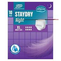 Boots Pharmaceuticals Staydry Night Pants Extra Large (10 Pack)