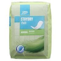 Boots Pharmaceuticals Staydry Normal Pads (12 Pads)