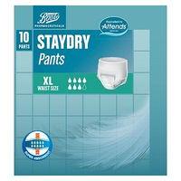 Boots Pharmaceuticals Staydry Pants Extra Large (10 Pants)